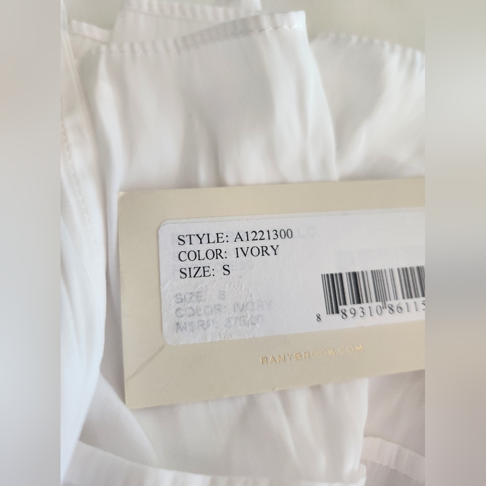 Ramy Brook Ivory Dress..Short & Sexy..New With Tags! Vacay Vibes! - Picture 7 of 8